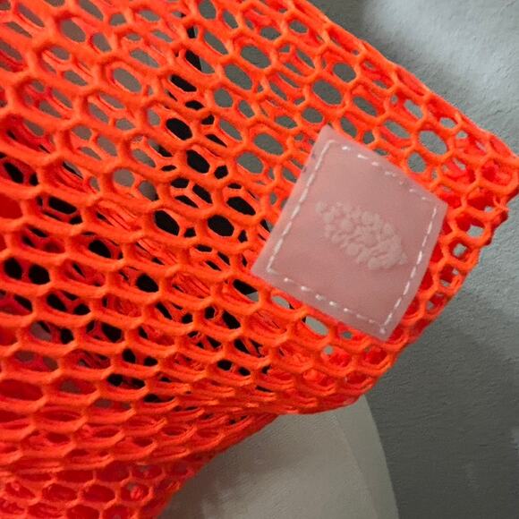 NEW Free People Movement Mini Mesh Sling Bag Orange Functional Athleisure - Picture 5 of 9